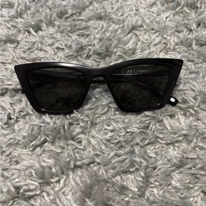 Le Specs Black Cat-Eye Sunglasses